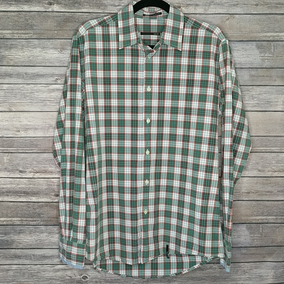 Armand Basi Cotton Slim Fit Button Down Shirt EUC - Picture 2 of 7